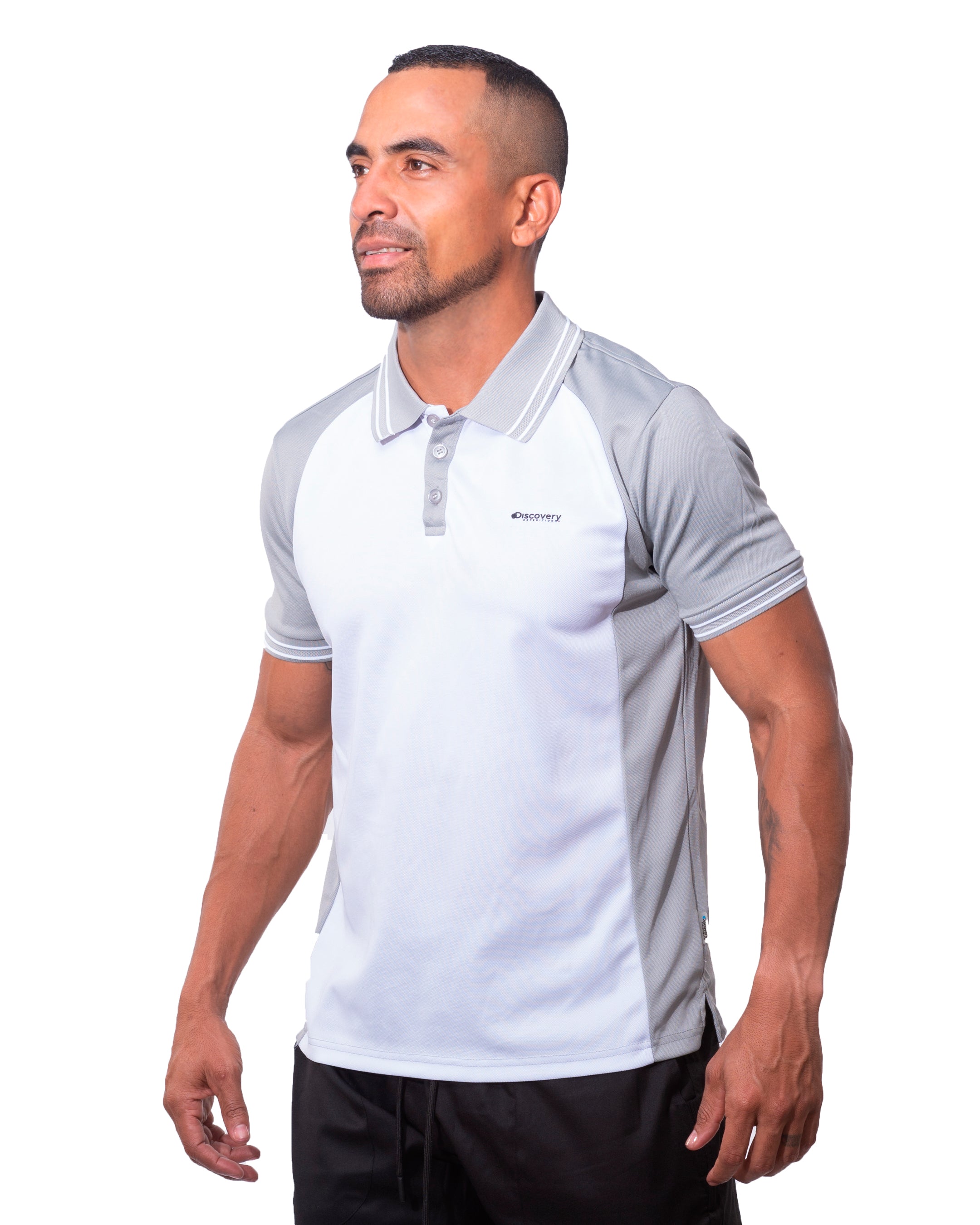 Camiseta Polo Discovery Hombre (76705 BLACK)