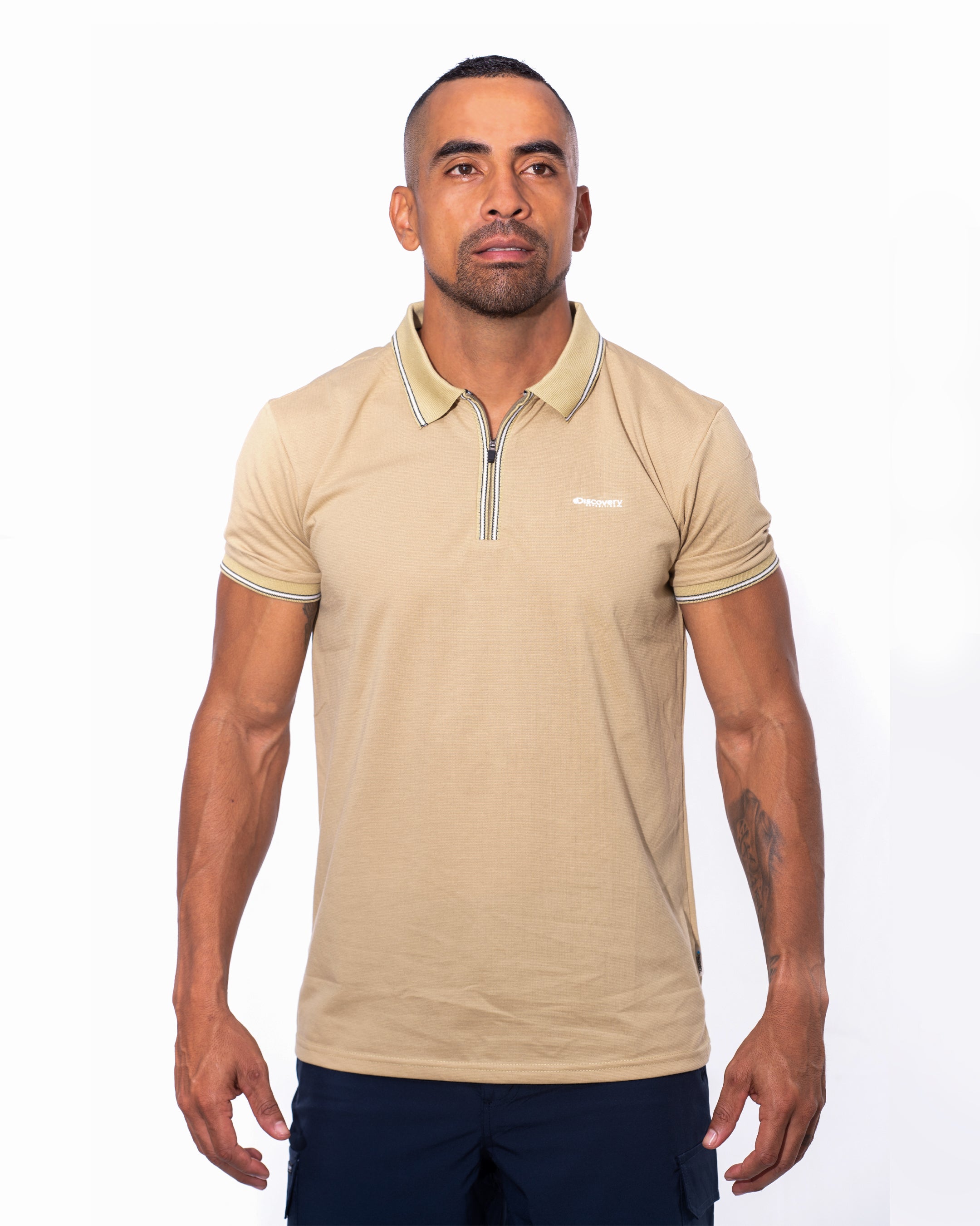 Camiseta Polo Discovery Hombre (78444 CHAMBRAY)