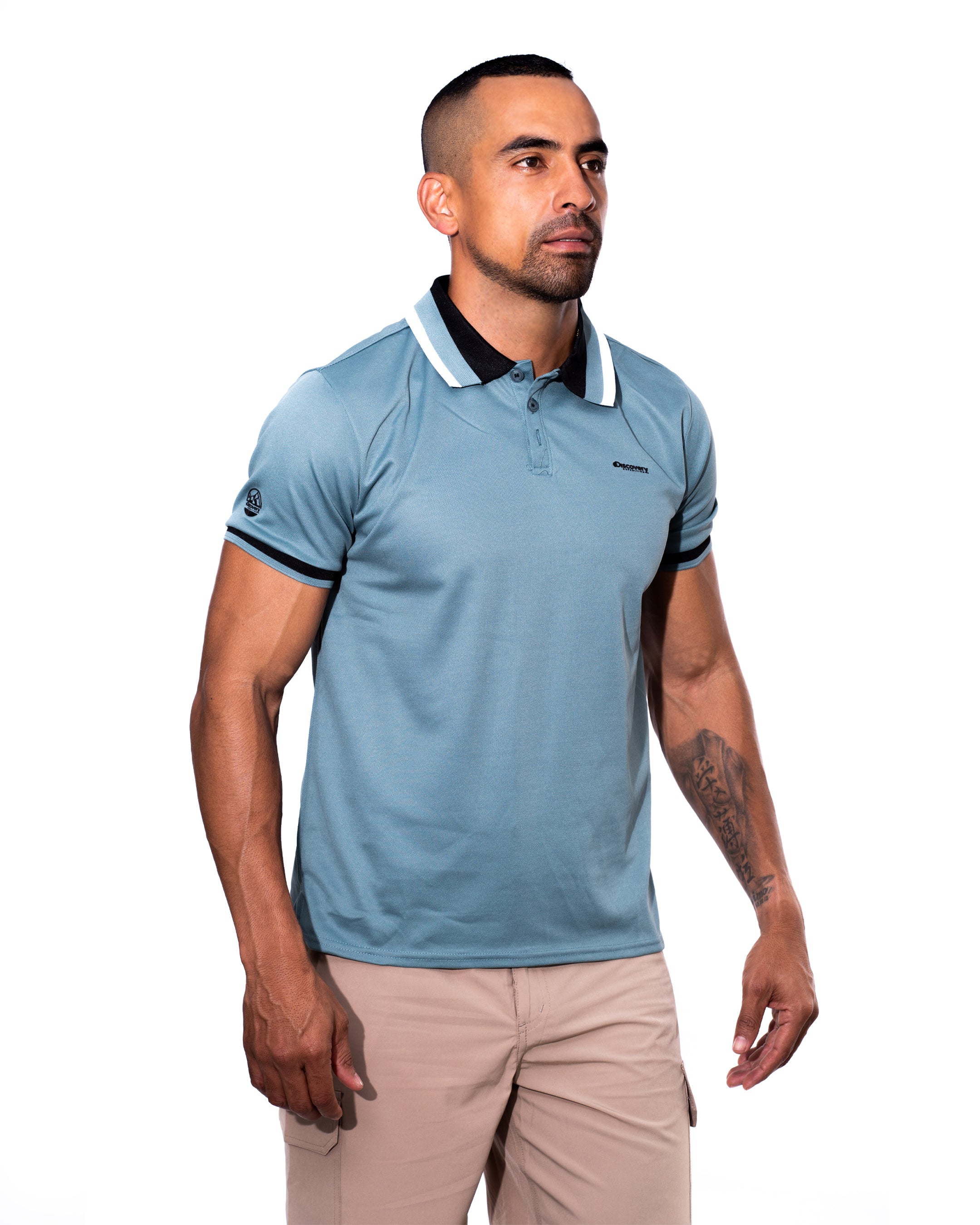 Camiseta Polo Discovery Hombre (76713 SAGE)