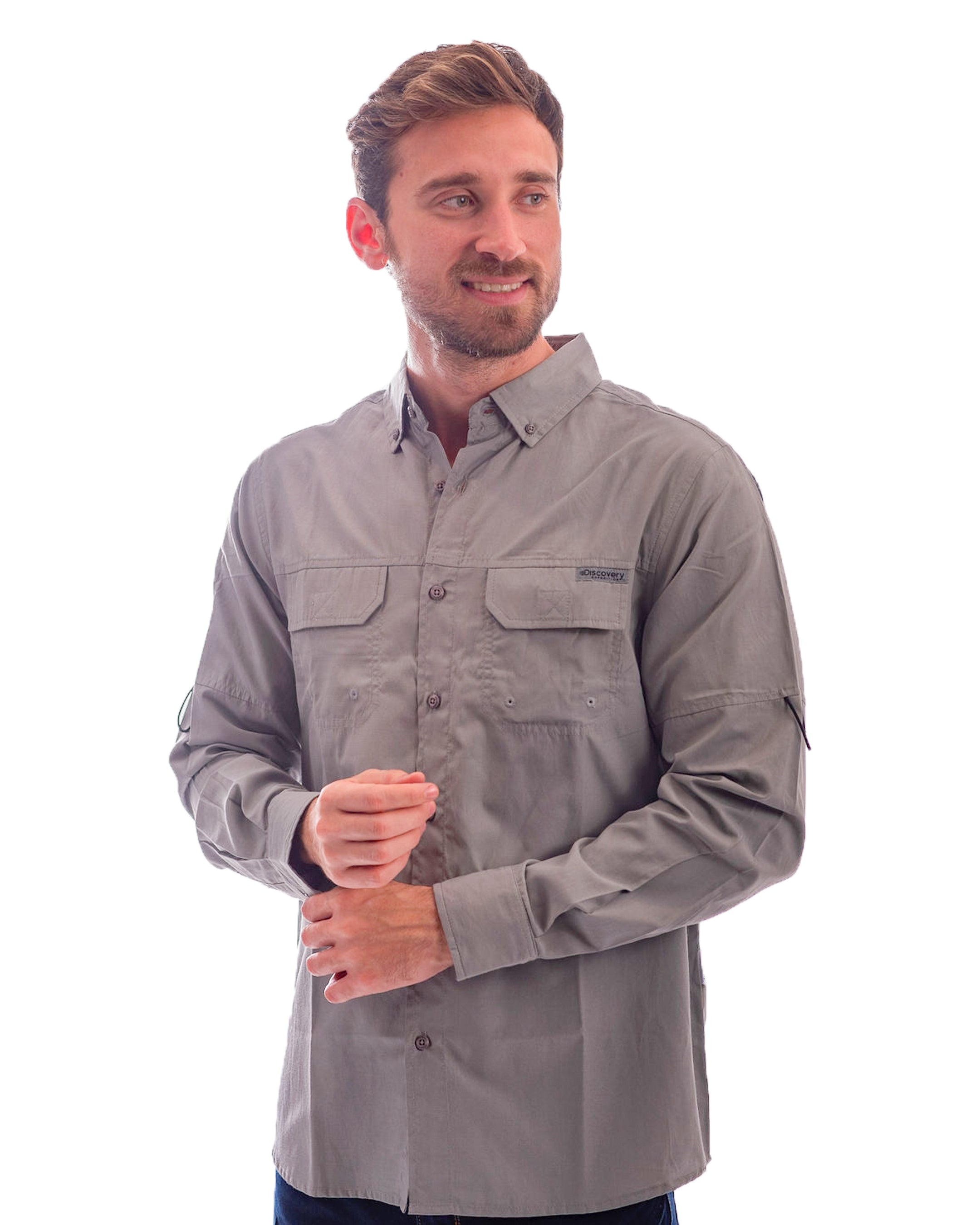 Camisa Manga Larga Discovery Hombre
