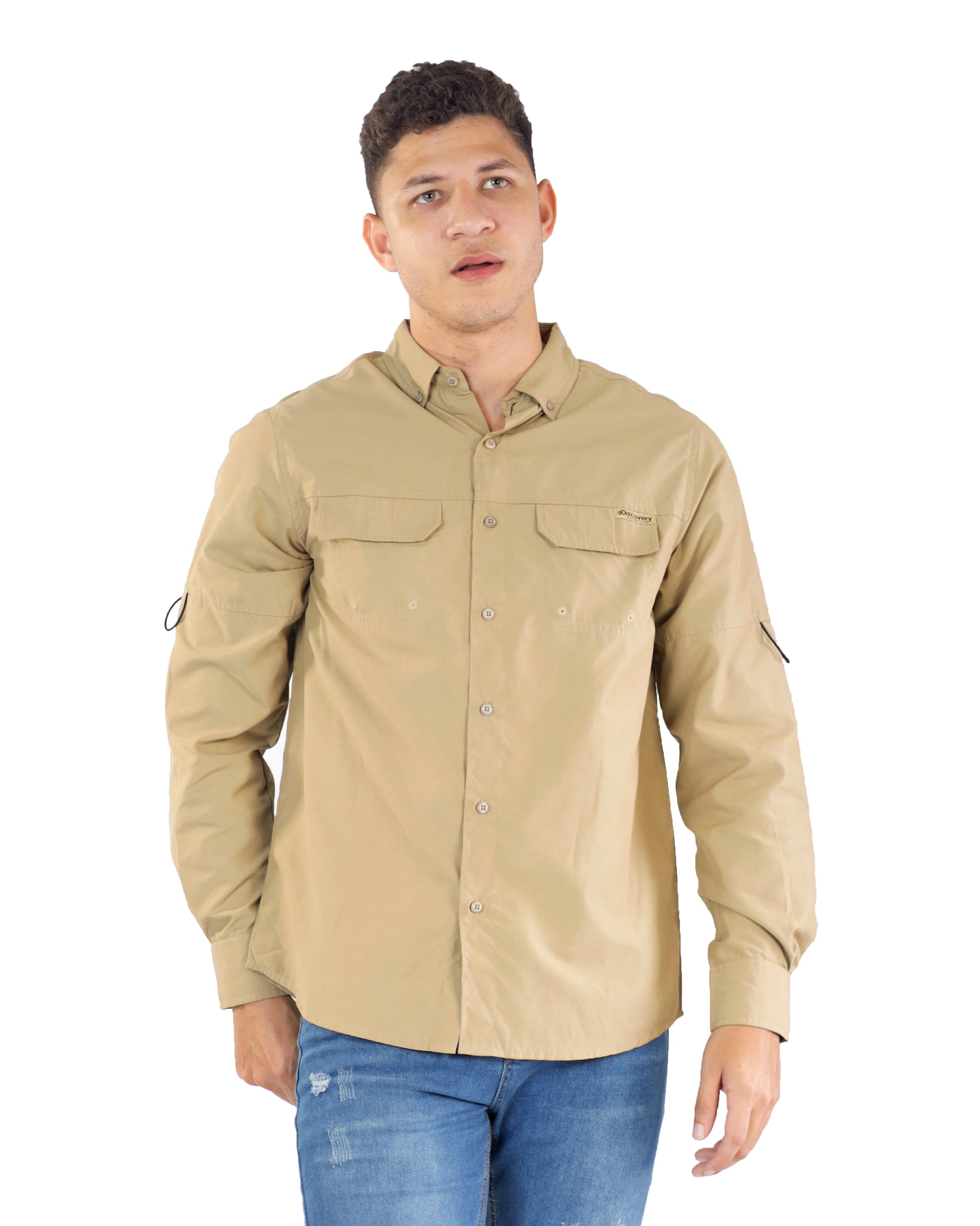 Camisa Manga Larga Discovery Hombre