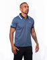 Camiseta Polo Discovery Hombre (76713 GRAPHITE BLUE)