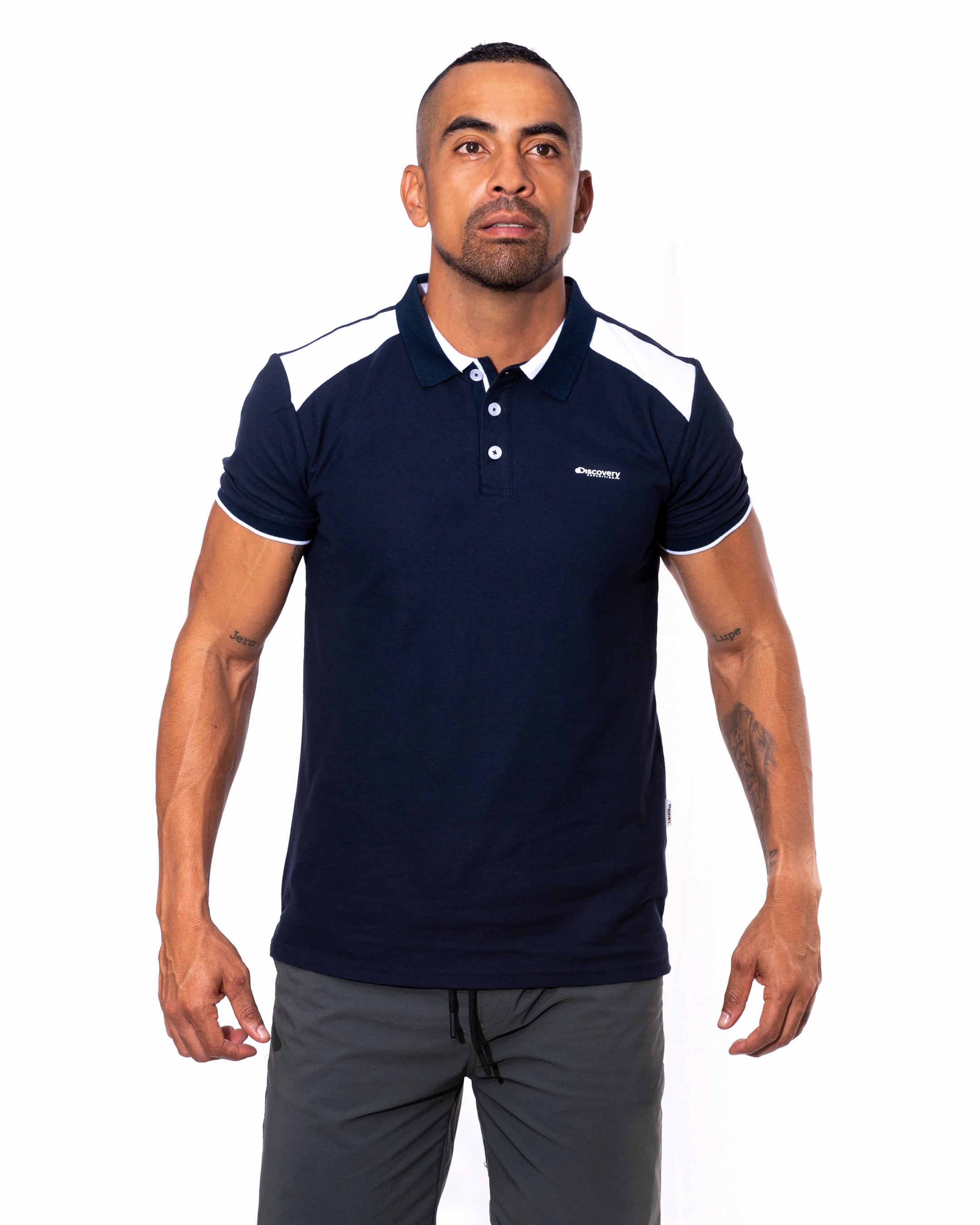 Camiseta Polo Discovery Hombre (76716 GRAPHITO)