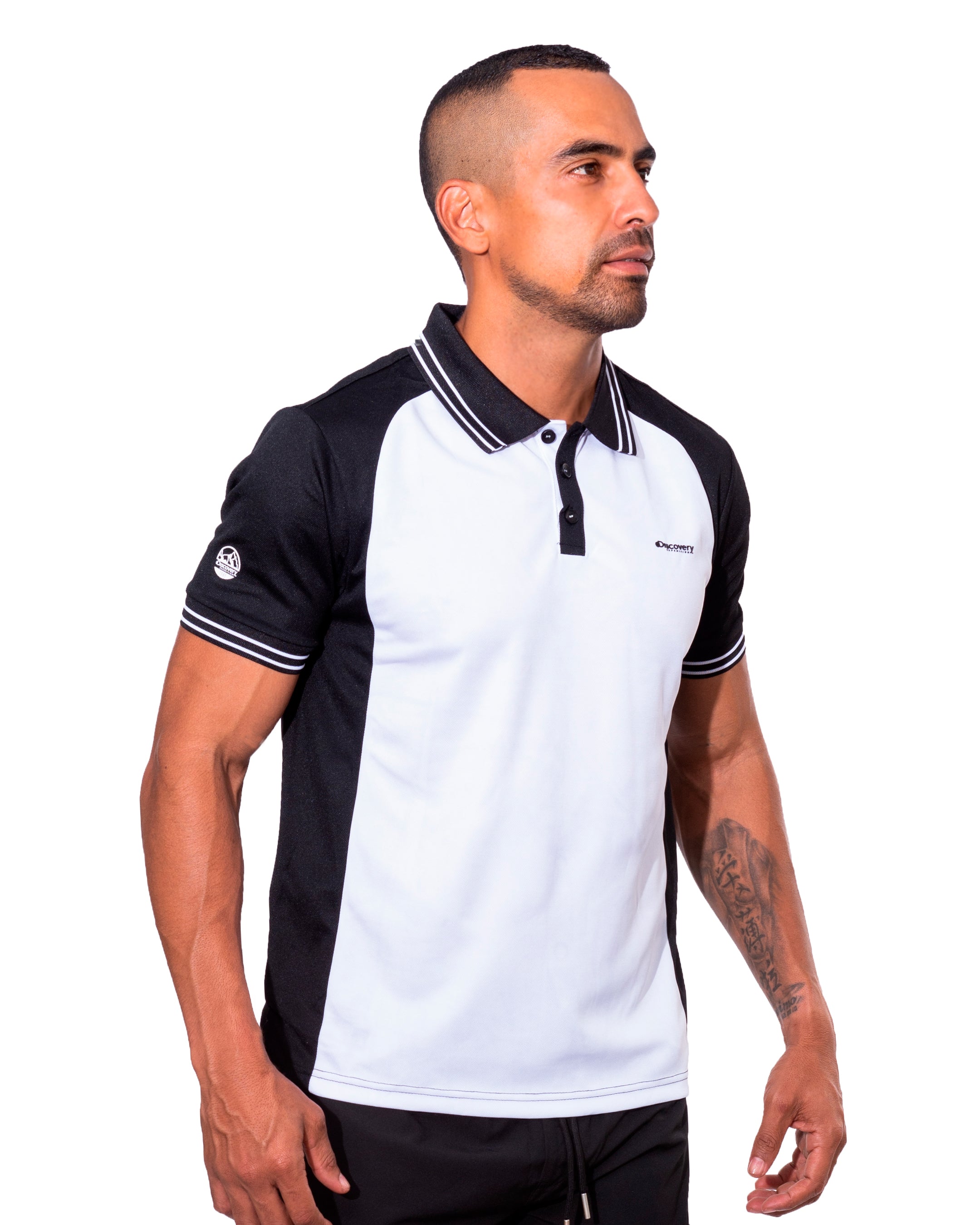 Camiseta Polo Discovery Hombre (76705 BLACK)