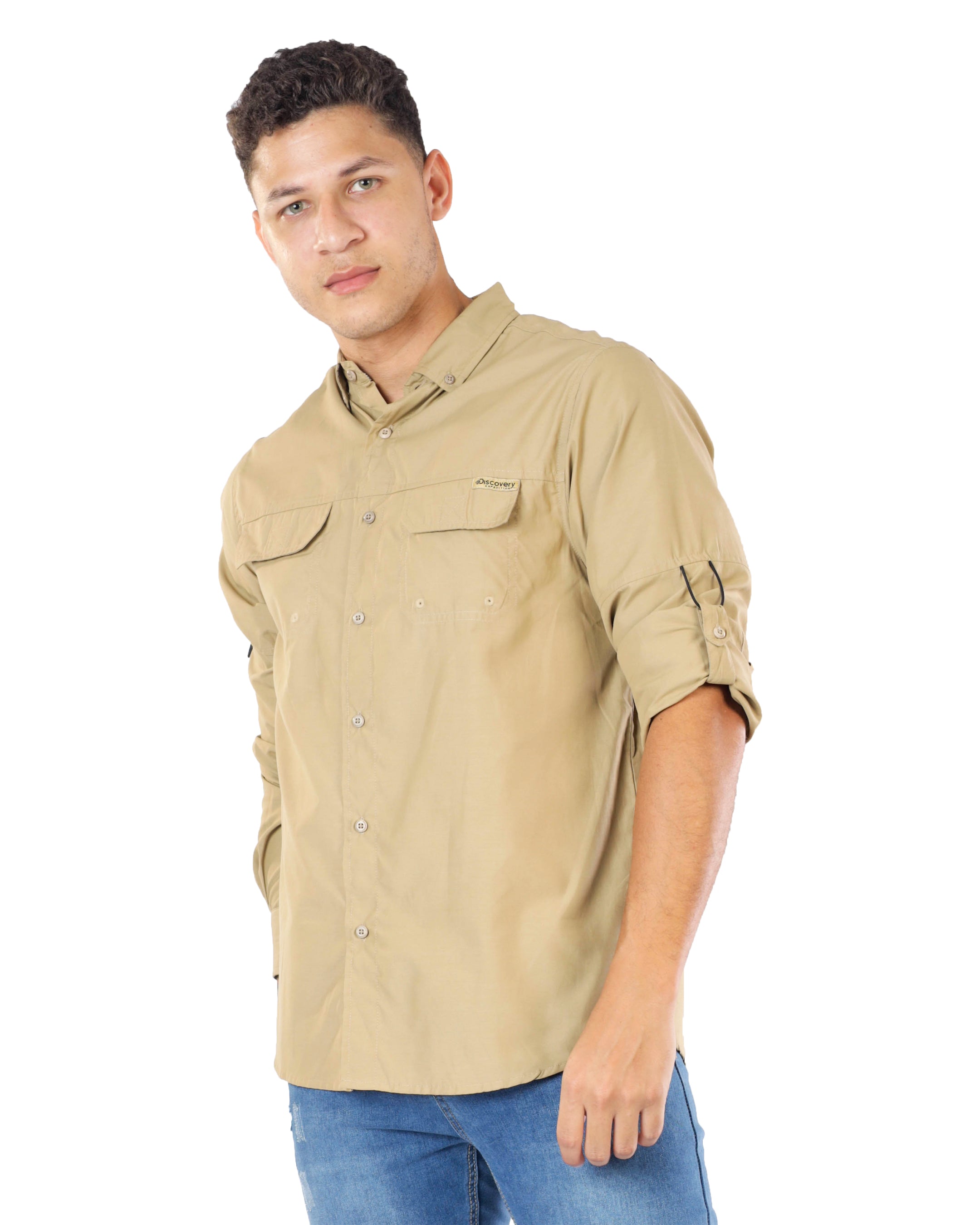 Camisa Manga Larga Discovery Hombre