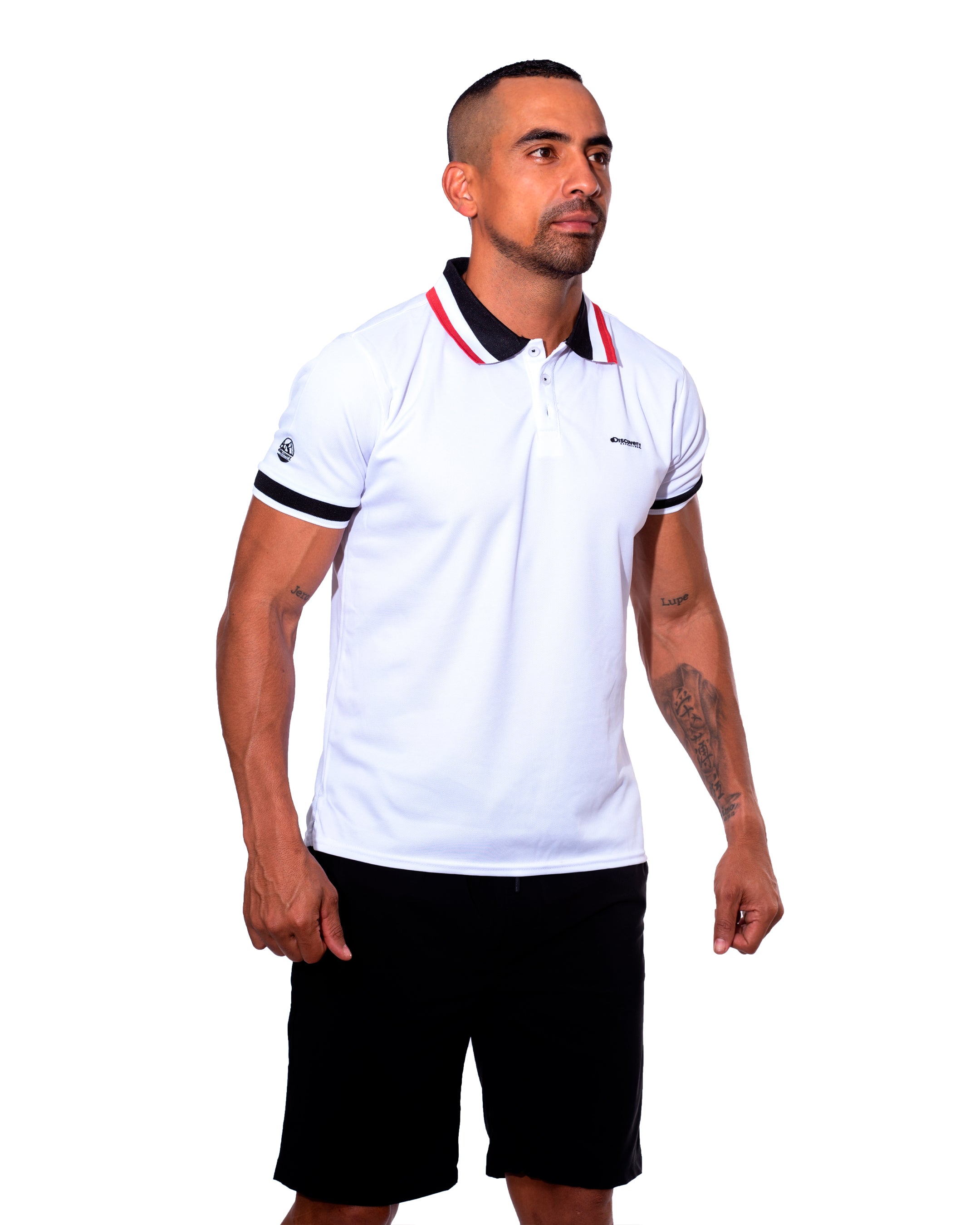 Camiseta Polo Discovery Hombre (76713 WHITE)